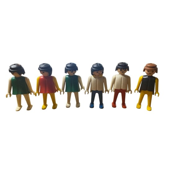 Lot 7 Véhicules Playmobil Et Geobra – Ville Vintage, Collection (occasion)